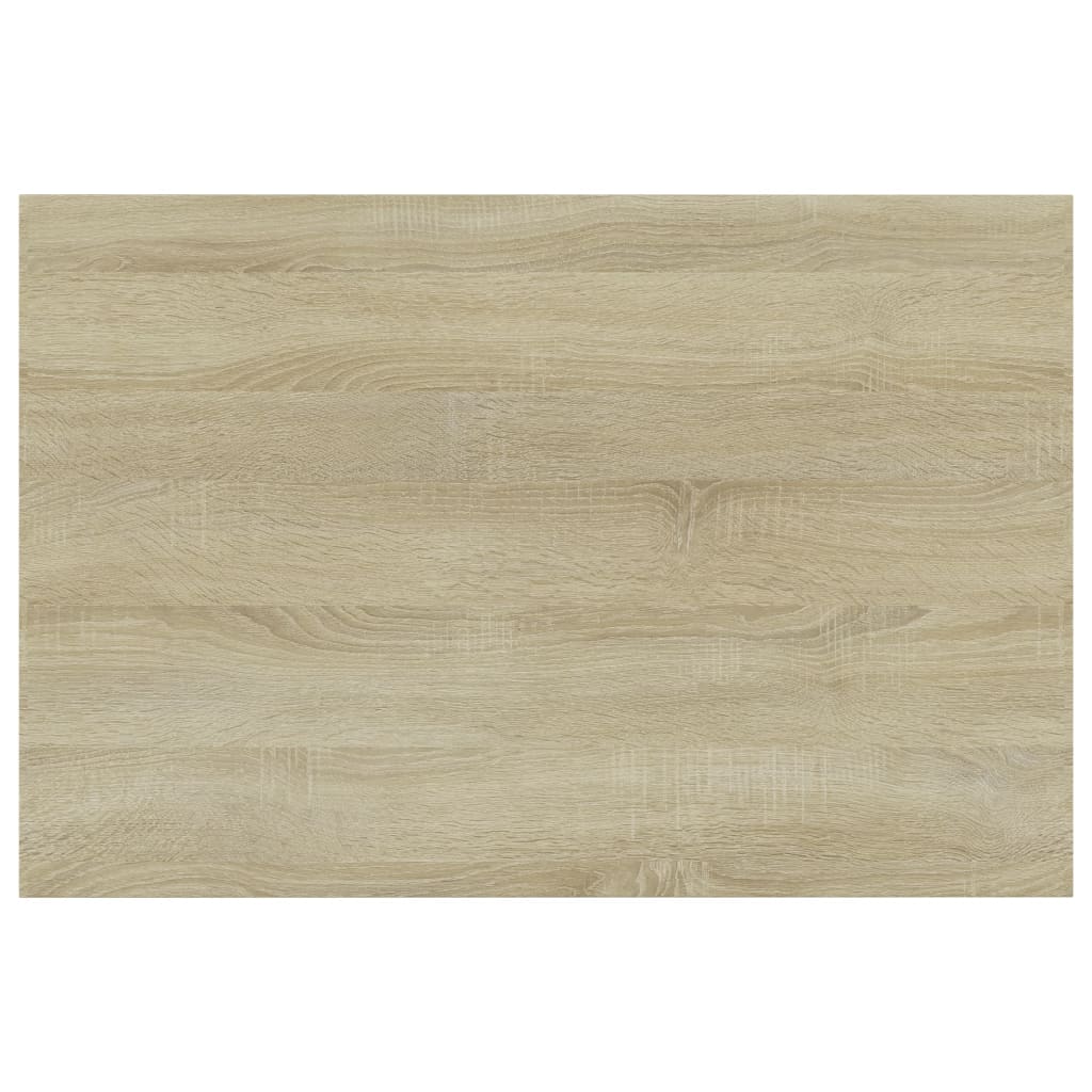 NNEVL Bookshelf Boards 4 pcs Sonoma Oak 60x40x1.5 cm Chipboard